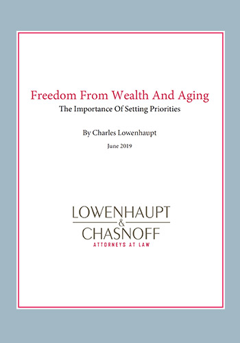 freedom from wealth white paper cover