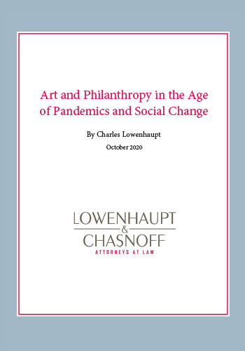 Art & Philanthropy White Paper